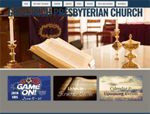 Tablet Screenshot of greenwichpres.org
